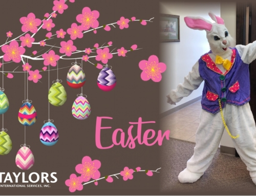 The Easter Bunny Visits Taylors